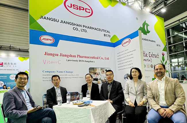 江山制藥亮相瑞士日內瓦Vitafoods Europe